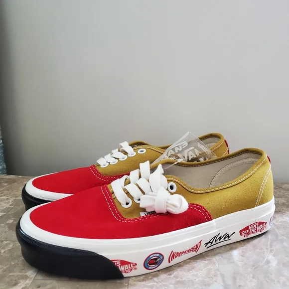 Alva x Vans 45th Anniversary Sponsor Competition Authentic 44 DX M6.5 W8